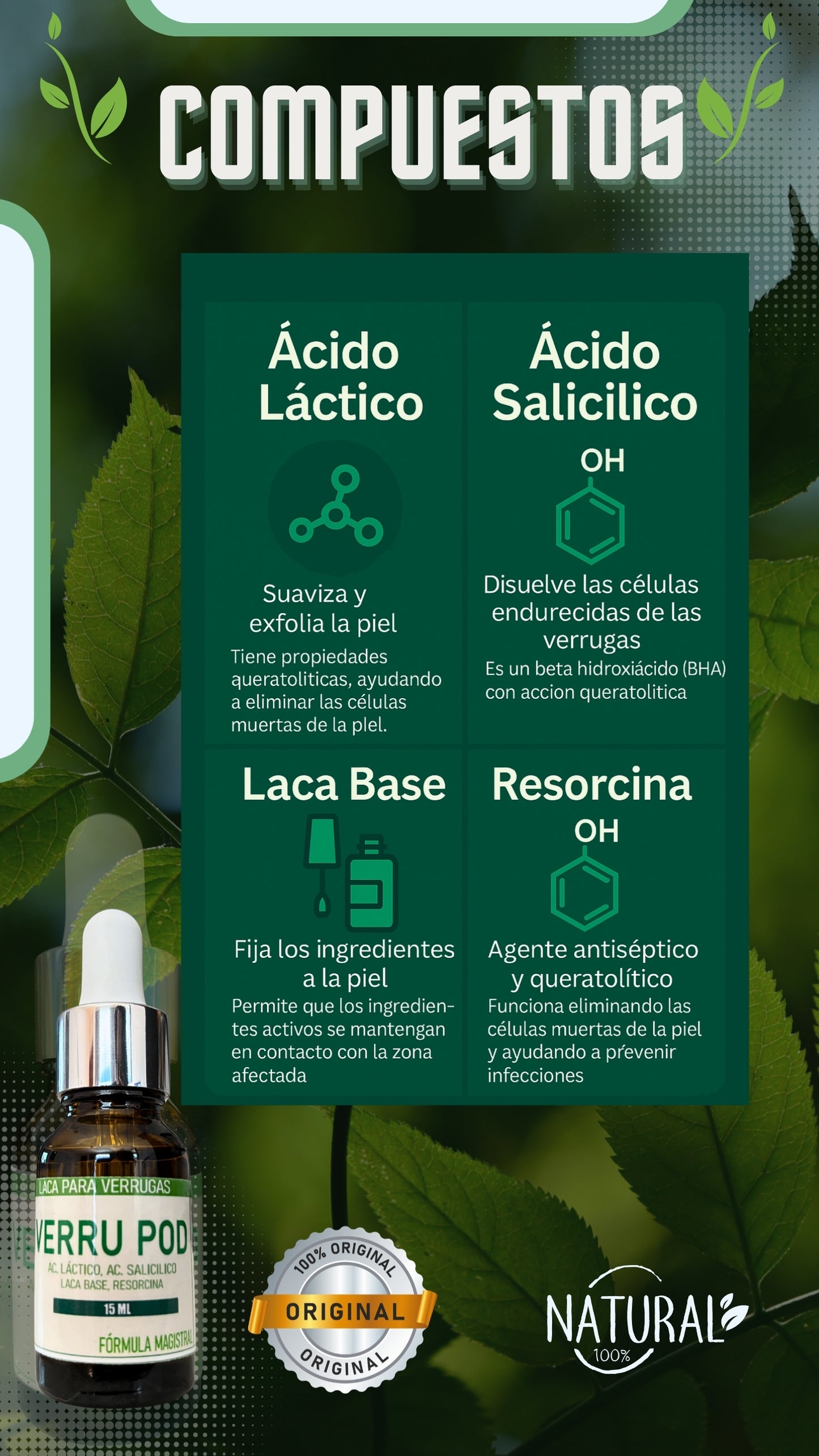 VERRU POD: Adiós a las verrugas