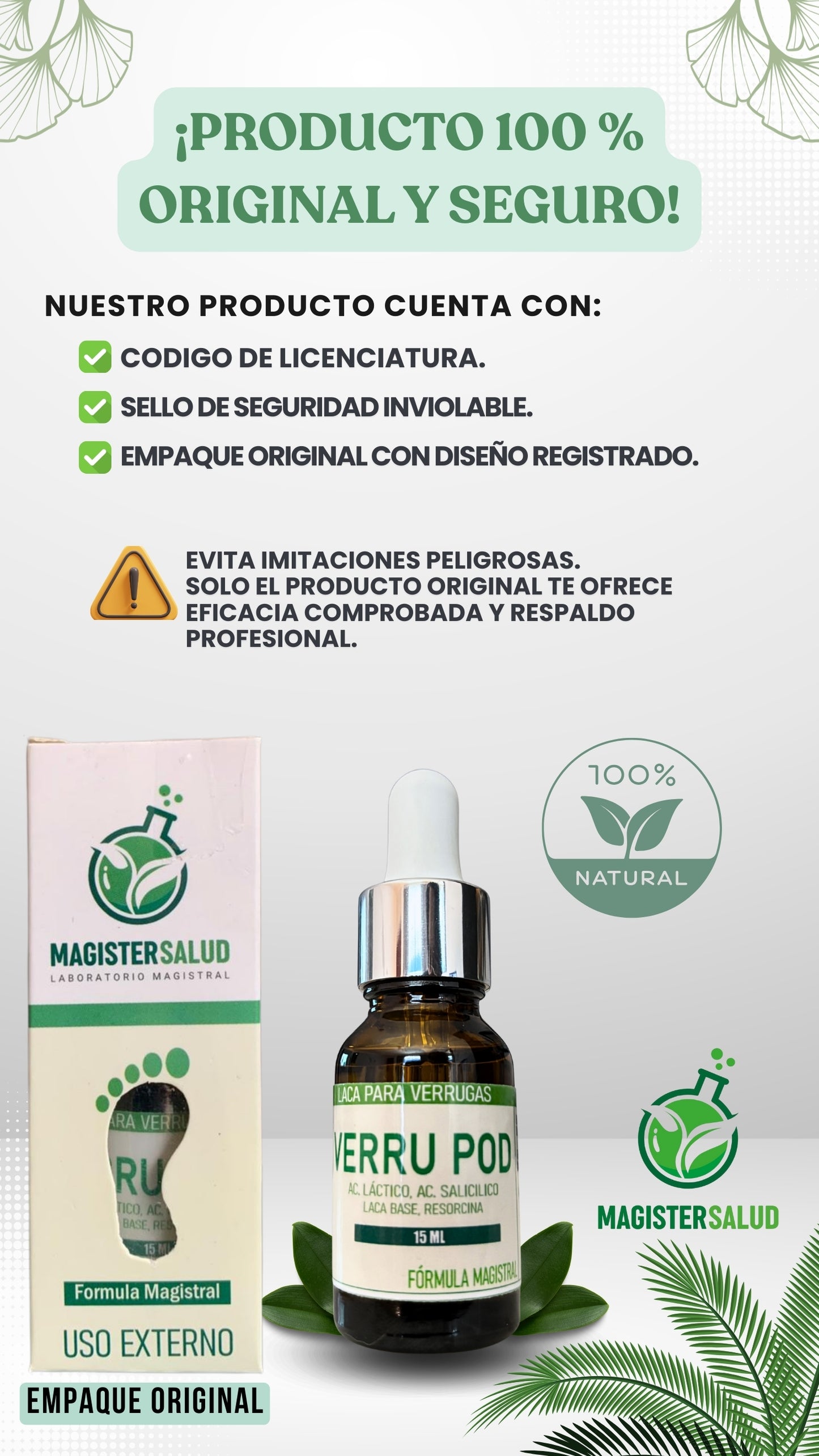 VERRU POD: Adiós a las verrugas